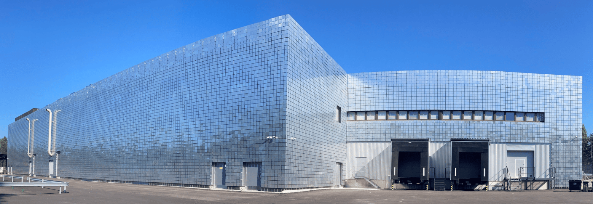 External photograph of The Air data center